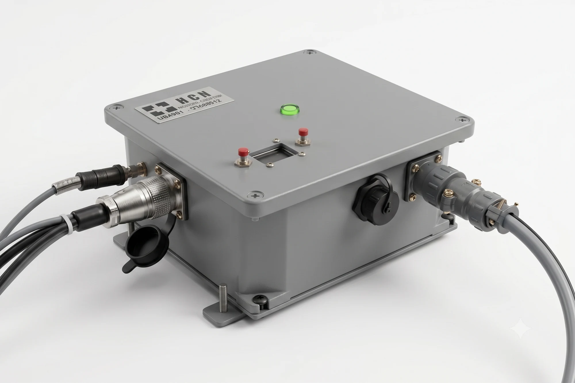 URQU1 conectado en sitio, acelerómetro triaxial NCN