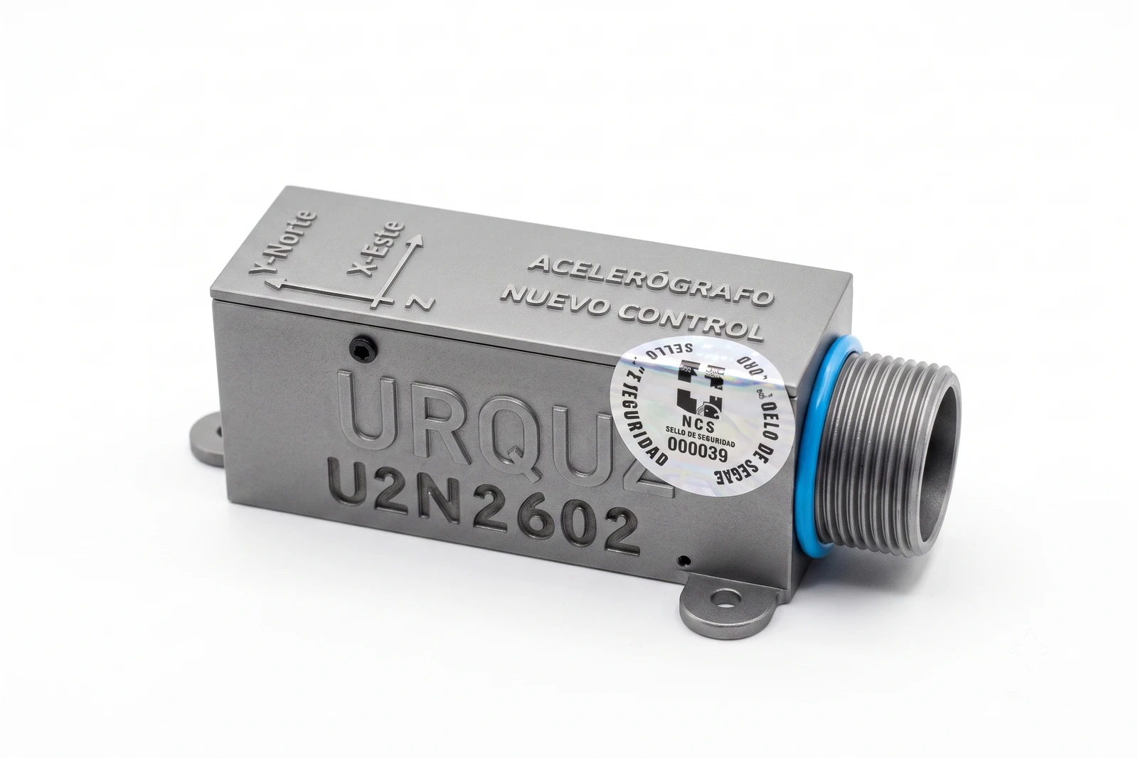 URQU2, acelerógrafo de alerta sísmica temprana fabricado por NCN
